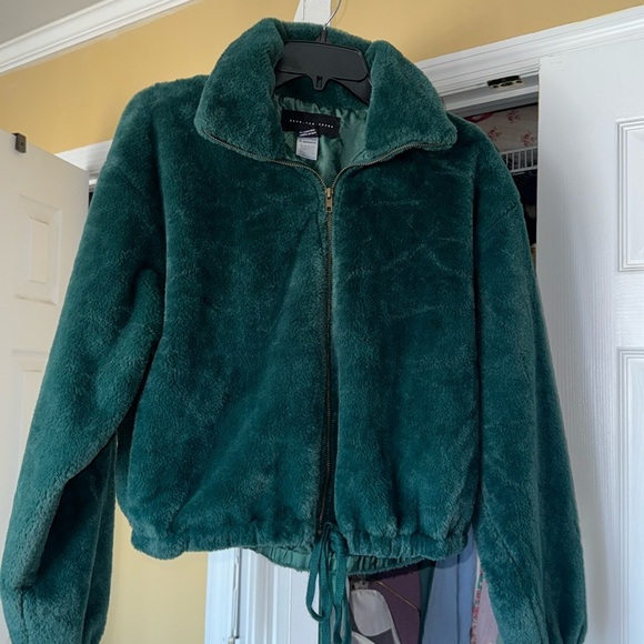 know.one.cares Jackets & Blazers - NEVER WORN FUR JACKET FOR WOMEN